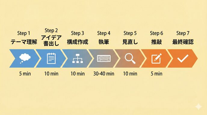 論文作成の7ステップ