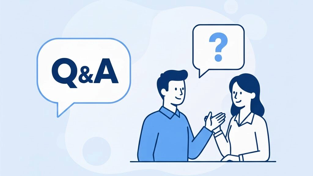 管理職適性診断に関するよくある質問と回答のイメージ