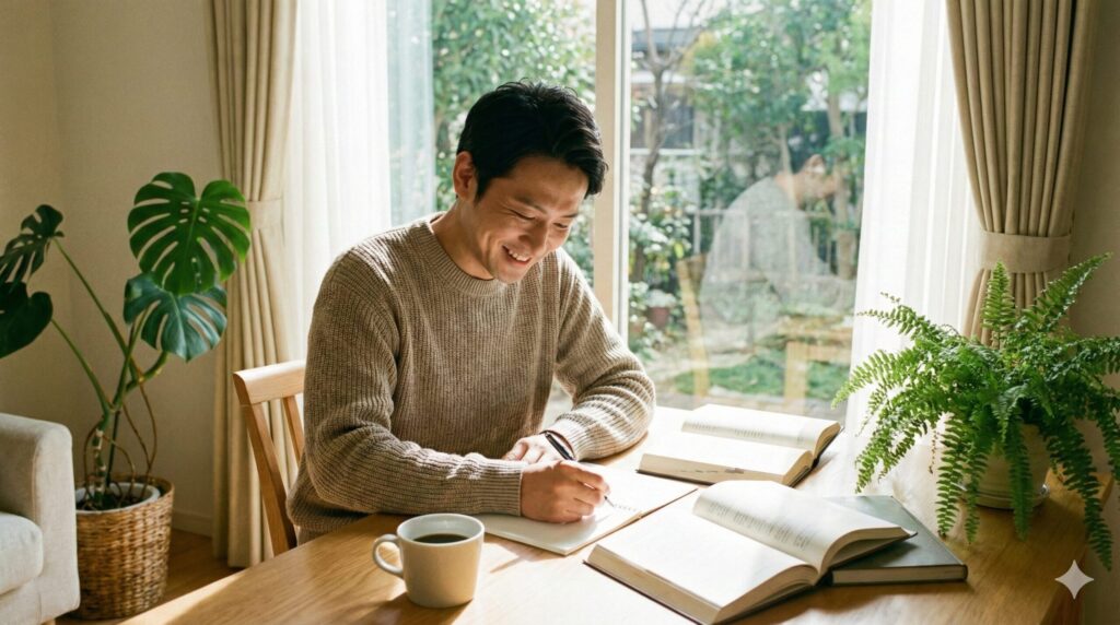 モチベーションを保ちながら勉強を続けるビジネスパーソン