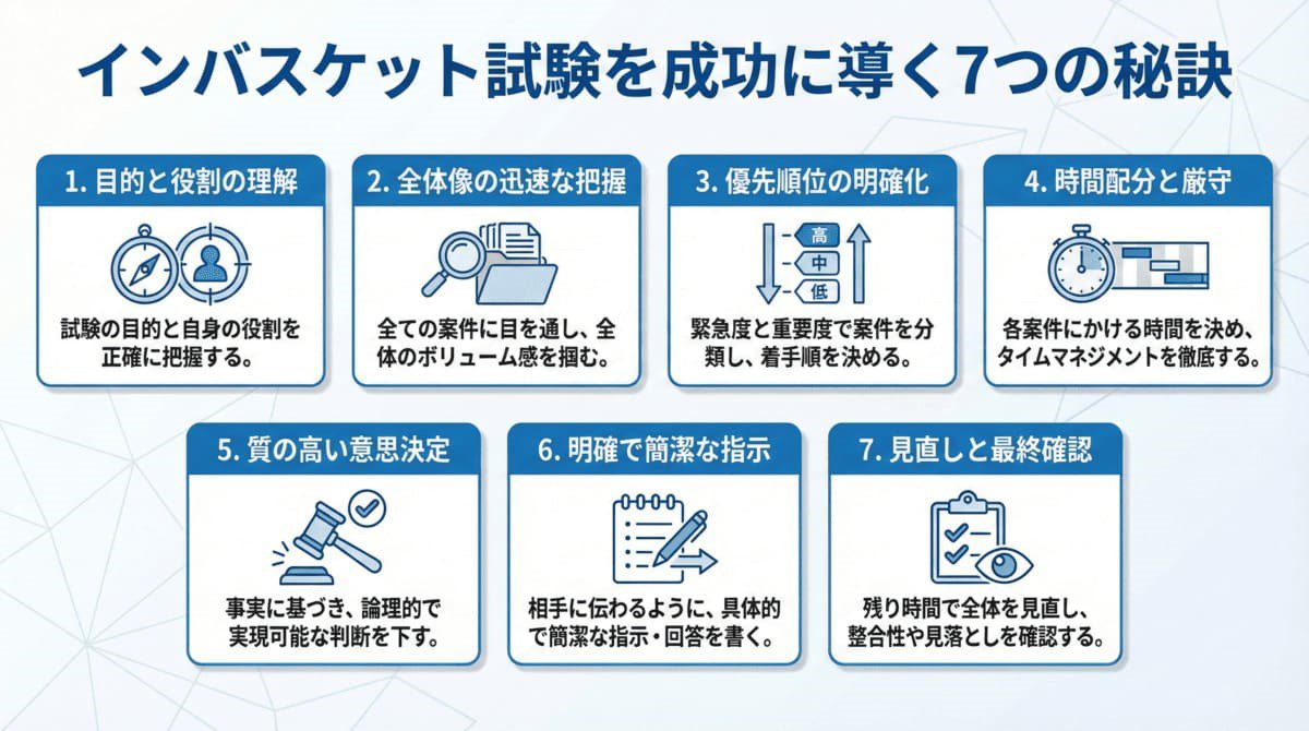 インバスケット攻略7つのコツまとめ