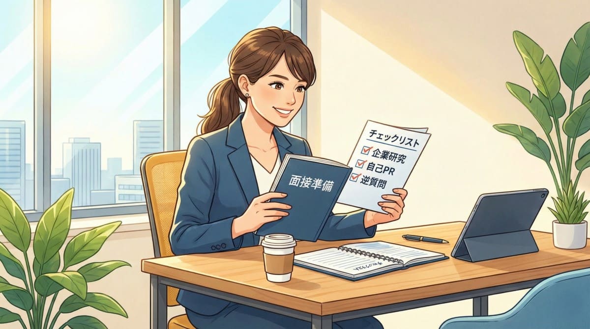 逆質問準備のまとめイメージ