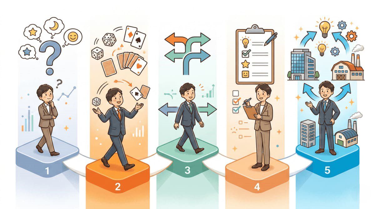 ラテラルシンキングを鍛える5つのトレーニング法の一覧