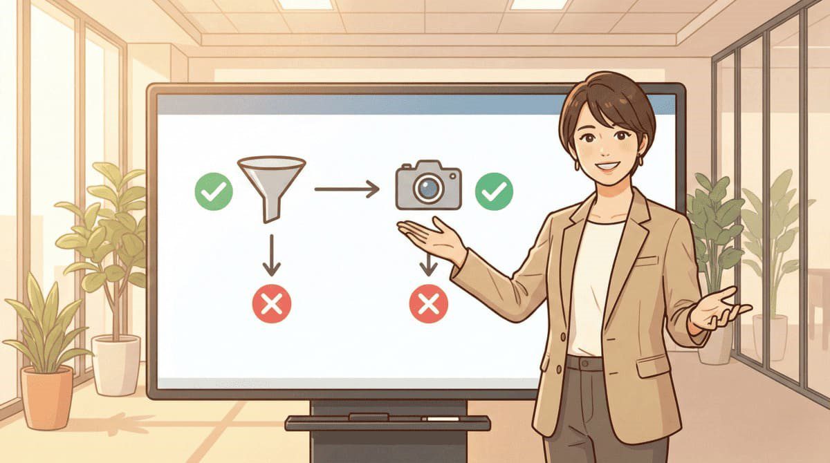 問題点と原因を一発判定する2つのチェック法
