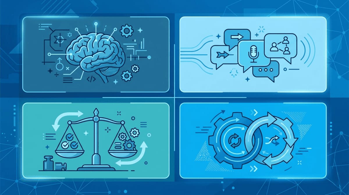 グループ討議の4つの評価基準マトリクス