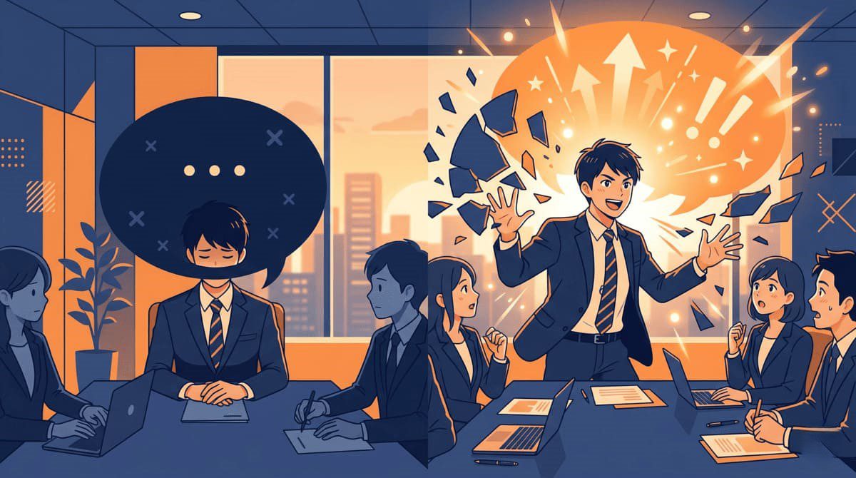 グループ討議で黙ってしまう人が逆転する3つの発言テクニック