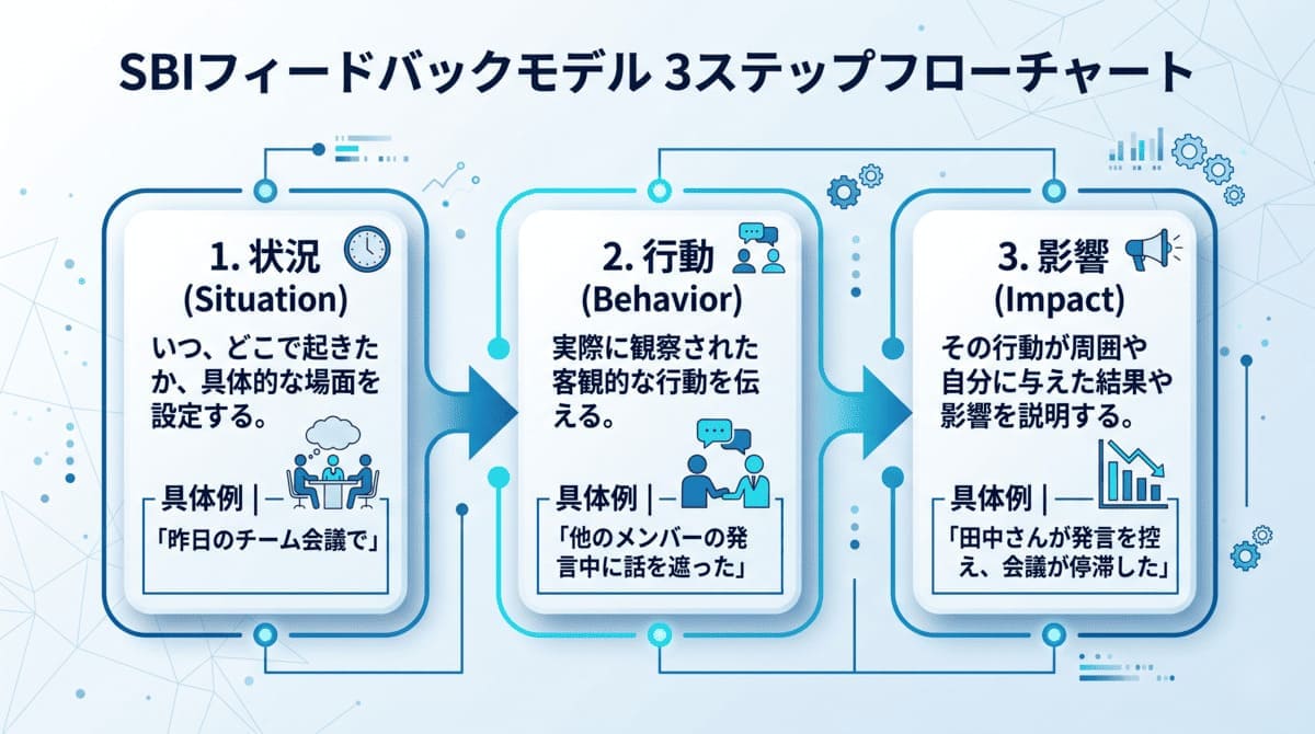 SBIフィードバックモデルの構造を示す図解