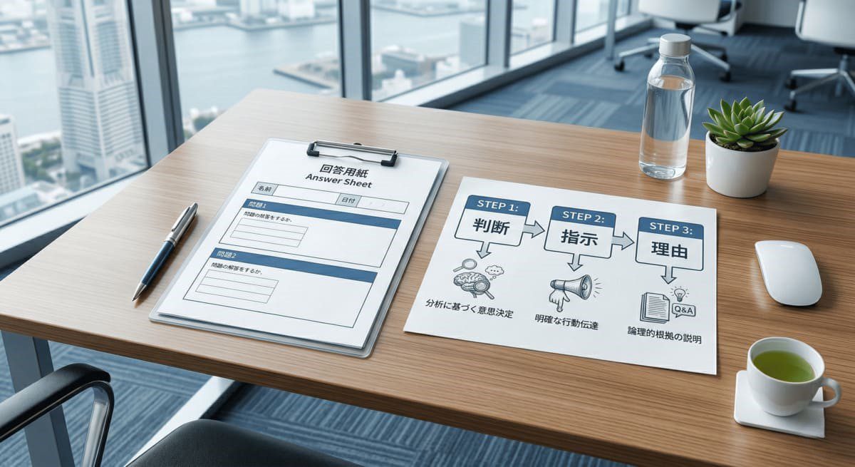 インバスケット回答例のテンプレートと案件パターン別解説