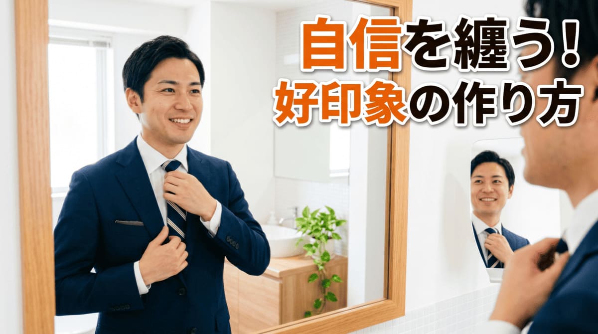 昇格面接の服装の基本を解説するアイキャッチ